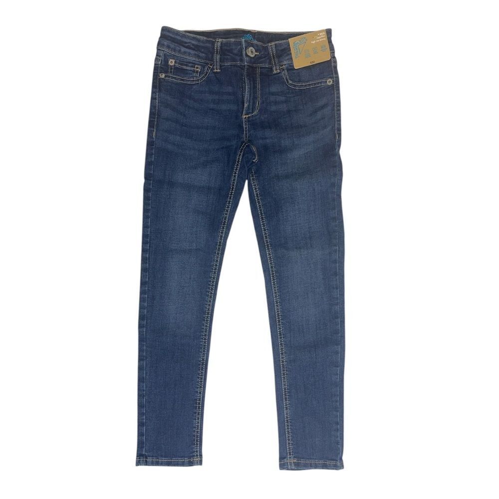 NWT Thereabouts Girl's High Rise Skinny Jeans in Dark Wash | Size 7